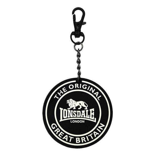 LONSDALE ロンズデール / 3Dラバーバッジキーホルダー Black 4652Help神戸元町 通販 Yahoo!ショッピング