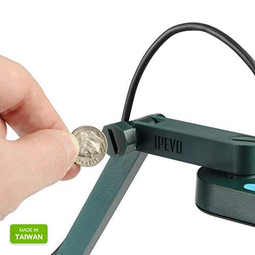 IPEVO V4K 超高解像度 USB 書画カメラ 