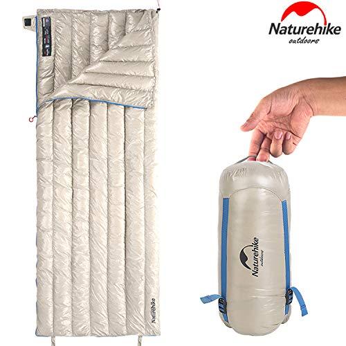 珍しい Naturehike年版 高級ダウン 封筒型 寝袋 超軽量 オールシーズン 防水 2人用に連結可能 圧縮袋 メッシュ収納袋 新着商品 Homeofmalones Com
