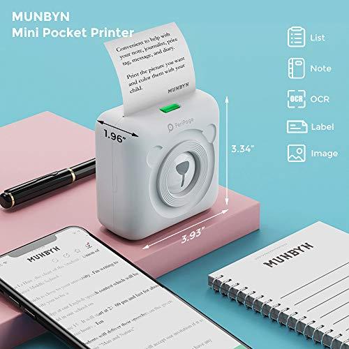 munbyn bluetooth printer