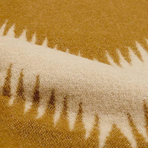 バッシュ Basshu ウールブランケット 毛布 ブランケット 153 180 毛布 ブランケット ボーダー ジャガード ボーダー ネイティブ Light 泉大津 Brown He Yaヤフー店 A B09fl6knvl 2108 日本製 22新色