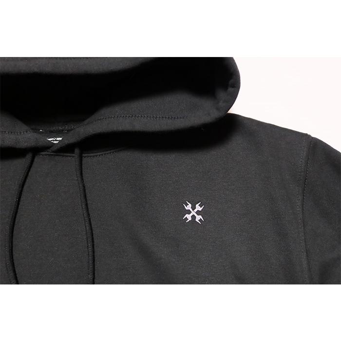 BLUCO（ブルコ） スウェットパーカー CROSS WRENCH プルオーバー 裏