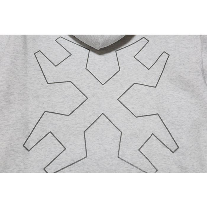 BLUCO（ブルコ） スウェットパーカー CROSS WRENCH プルオーバー 裏