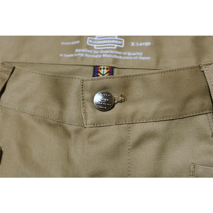 BLUCO（ブルコ） セーラーワークパンツ 太めのストレート TC生地 BLUCO