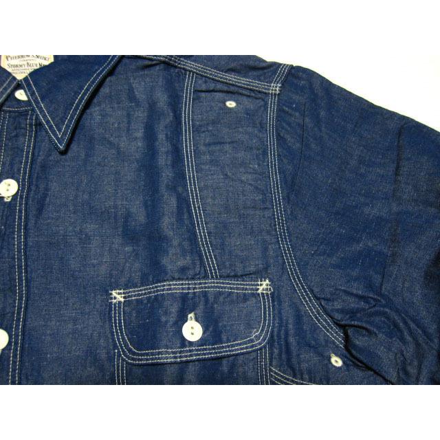 フェローズ　PHERROWS　ワーク　シャツ　20周年　サイズ42XL 20s-770ws-ss-ind-1.jpg