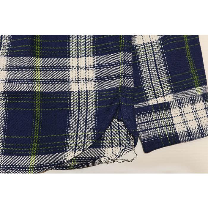 Pherrow's（フェローズ） ライトフランネルワークシャツ チェック 22W