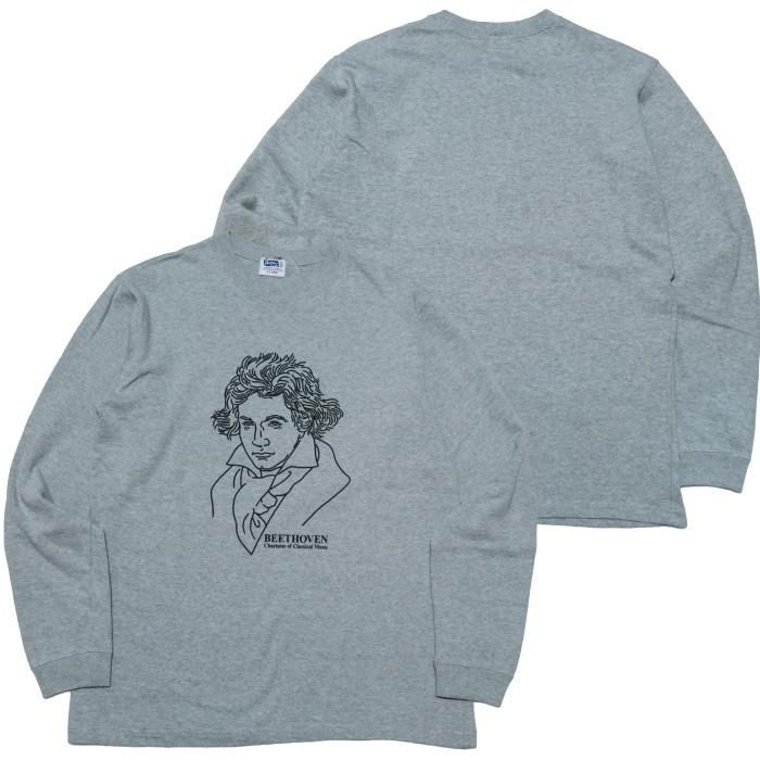 Pherrow's フェローズ 長袖Tシャツ 24W-PLT-B ベートーヴェン