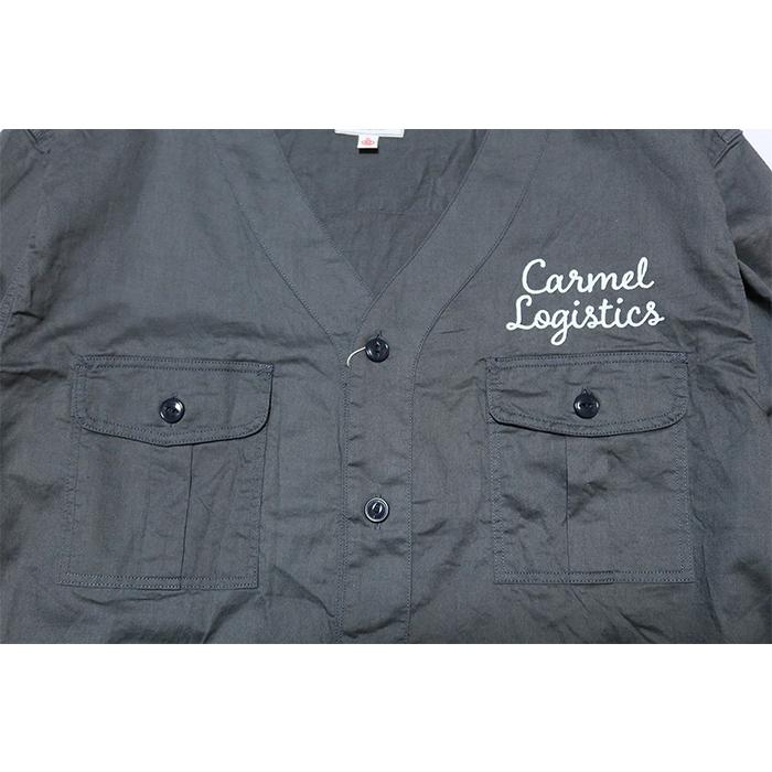 Pherrow's（フェローズ） ワークシャツ ボーイスカウトシャツ 襟なし