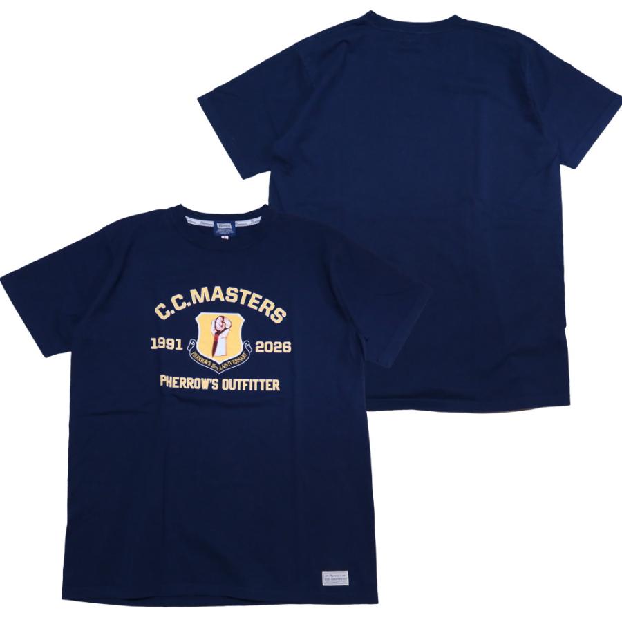 Pherrow's（フェローズ） 35周年記念デザインTシャツ 半袖 26S-PT-L-2A