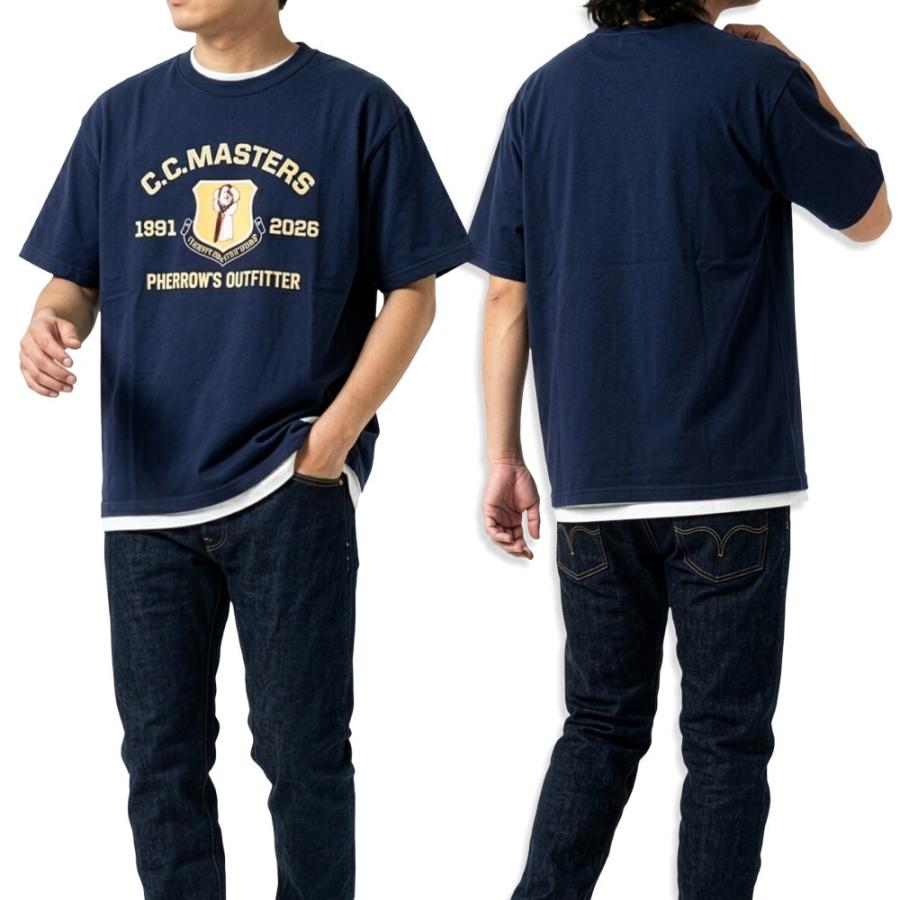 Pherrow's（フェローズ） 35周年記念デザインTシャツ 半袖 26S-PT-L-2A