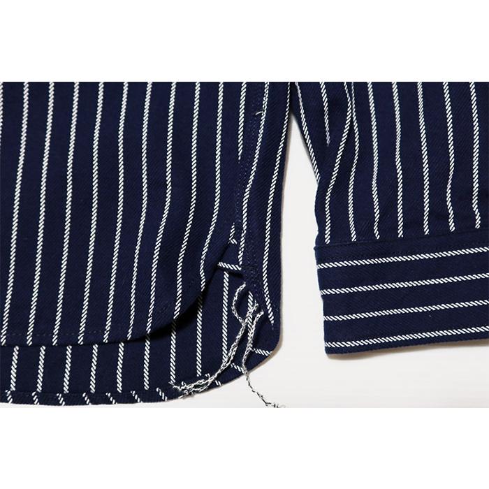 HOUSTON ヒューストン ストライプビエラシャツ 41140 ワークシャツ アメカジ | HOUSTON | 11