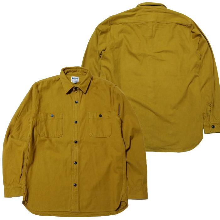 HOUSTON ヒューストン ソリッドビエラシャツ 無地 41141 ワークシャツ 長袖 メンズ | HOUSTON | 05