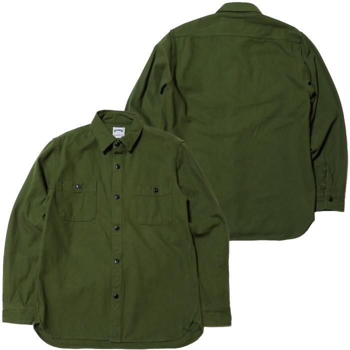 HOUSTON ヒューストン ソリッドビエラシャツ 無地 41141 ワークシャツ 長袖 メンズ | HOUSTON | 06