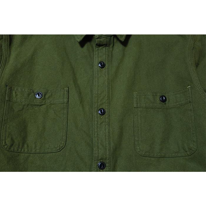 HOUSTON ヒューストン ソリッドビエラシャツ 無地 41141 ワークシャツ 長袖 メンズ | HOUSTON | 08