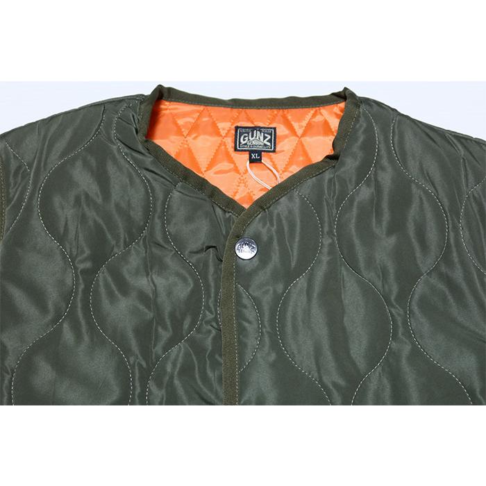 GUNZ ガンズ オリジナルキルティングベスト キルト 444G352 メンズ