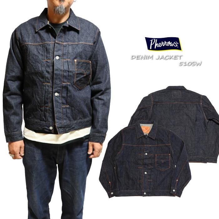 Pherrow's フェローズ デニムジャケット 510SW 13.5oz.メンズ Pherrow's フェローズ デニムジャケット 510SW 13.5oz.メンズ