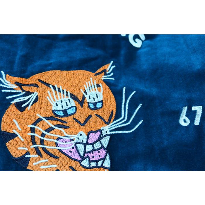 HOUSTON ヒューストン リバーシブルベトナムジャケット ベトジャン 別珍 キルティング グリーン 51515 | HOUSTON | 07