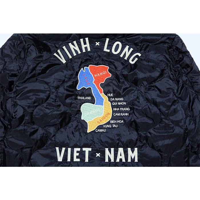 HOUSTON（ヒューストン） リバーシブルベトナムジャケット ベトジャン