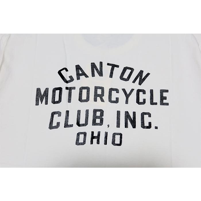 BARNS OUTFITTERS バーンズアウトフィッターズ Tシャツ 日本製 CANTON MOTORCYCLE CLUB 16/-天竺丸胴 BR-25317 | BARNS OUTFITTERS | 06