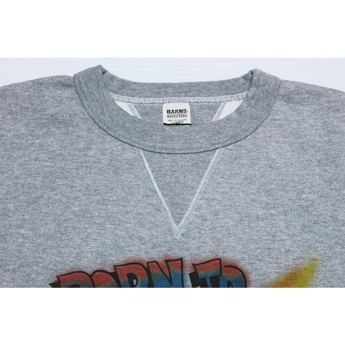 masa　バーンズアウトフィッターズ　XL Worker Crewneck Sweatshirt【BARNS Logo】BR-25362 – BARNS