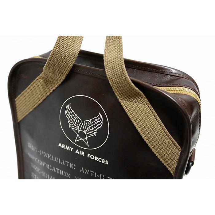 BuzzRickson's バズリクソンズ レザーバッグ 耐Gスーツ収納バッグ 日本製 BR02834 馬革 | BUZZ RICKSON'S | 01