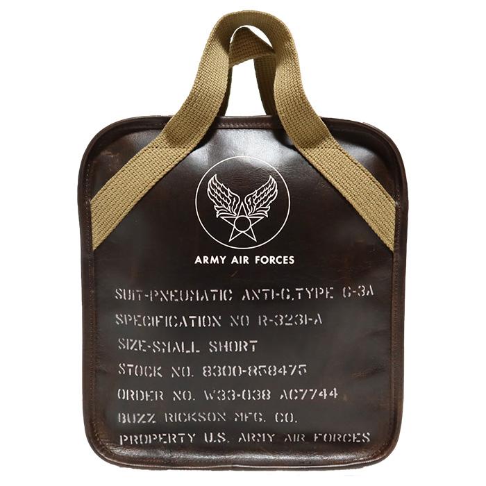 BuzzRickson's バズリクソンズ レザーバッグ 耐Gスーツ収納バッグ 日本製 BR02834 馬革 | BUZZ RICKSON'S | 07
