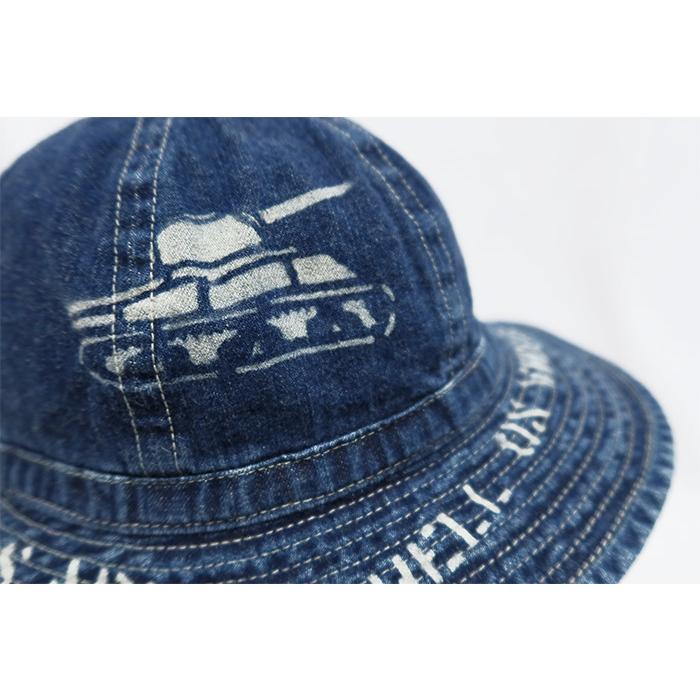 BUZZ RICKSON'S バズリクソンズ デニムワークハット HAT,WORKING,DENIM VINTAGE WASHED STENCIL BR02850 | BUZZ RICKSON'S | 05