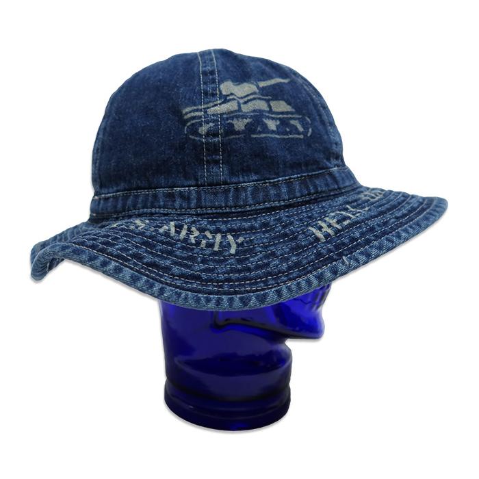 BUZZ RICKSON'S バズリクソンズ デニムワークハット HAT,WORKING,DENIM VINTAGE WASHED STENCIL BR02850 | BUZZ RICKSON'S | 09
