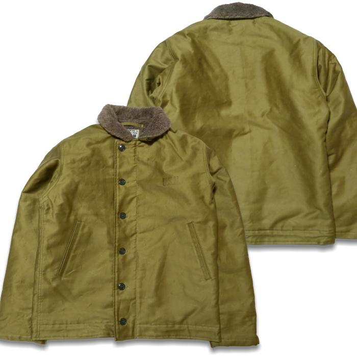 BuzzRickson's バズリクソンズ N-1デッキジャケット カーキ "NAVY DEPARTMENT DEMOTEX-ED" BR15345 日本製 | BUZZ RICKSON'S | 01