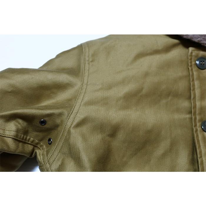 BuzzRickson's バズリクソンズ N-1デッキジャケット カーキ "NAVY DEPARTMENT DEMOTEX-ED" BR15345 日本製 | BUZZ RICKSON'S | 07