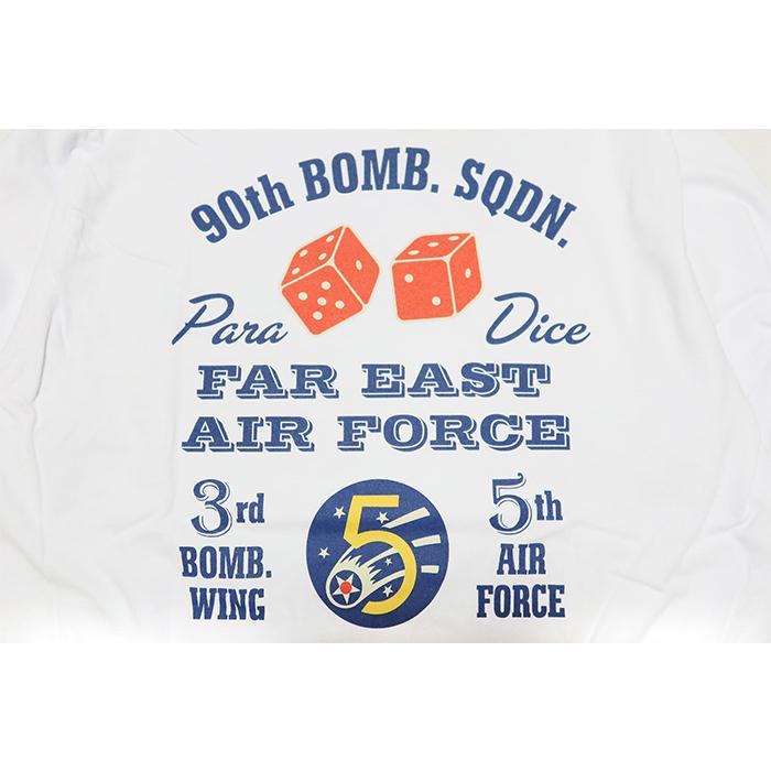 BuzzRickson's バズリクソンズ 長袖Tシャツ 90th BOMB.SQDN