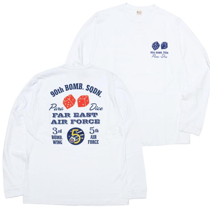 BuzzRickson's バズリクソンズ 長袖Tシャツ 90th BOMB.SQDN