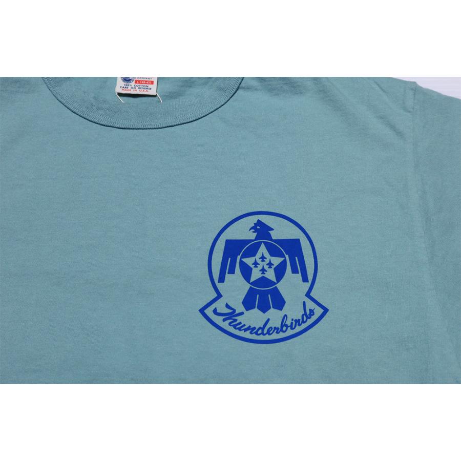 BuzzRickson's バズリクソンズ Tシャツ THUNDERBIRDS サンダーバーズ BR79705 アメリカ製 丸胴 メンズ 半袖 | BUZZ RICKSON'S | 02