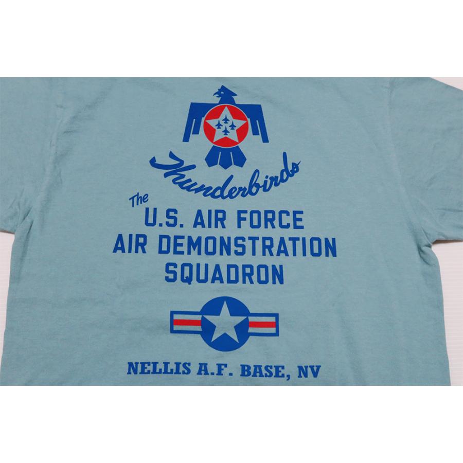 BuzzRickson's バズリクソンズ Tシャツ THUNDERBIRDS サンダーバーズ BR79705 アメリカ製 丸胴 メンズ 半袖 | BUZZ RICKSON'S | 03