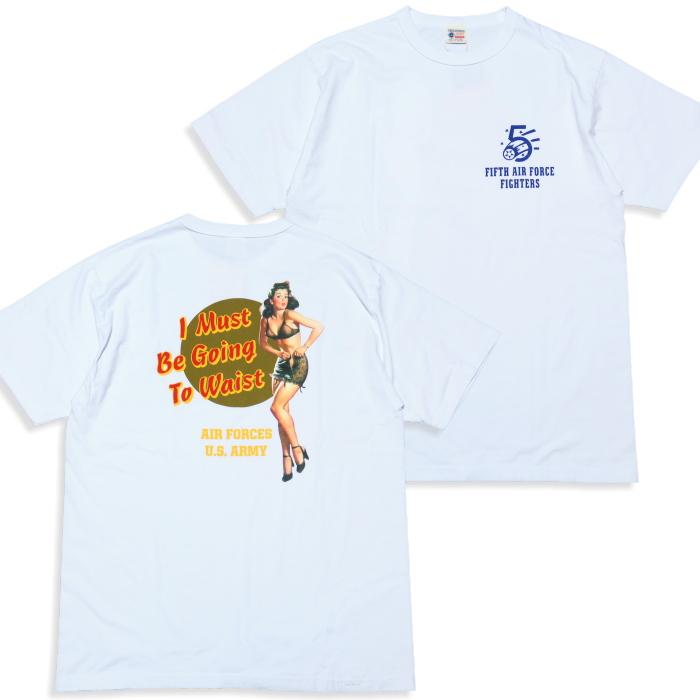 BUZZ RICKSON'S バズリクソンズ Tシャツ I MUST BE GOING TO WAIST BR79707 アメリカ製 丸胴 メンズ 半袖 | BUZZ RICKSON'S | 07