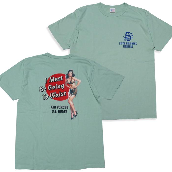 BUZZ RICKSON'S バズリクソンズ Tシャツ I MUST BE GOING TO WAIST BR79707 アメリカ製 丸胴 メンズ 半袖 | BUZZ RICKSON'S | 08