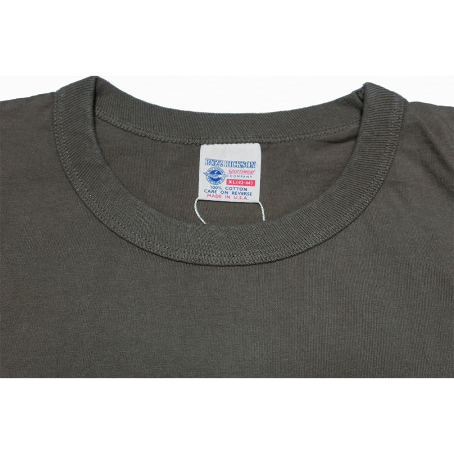 BuzzRickson's バズリクソンズ ポケットTシャツ Flying Tigers フライングタイガー BR79709 アメリカ製 丸胴 メンズ 半袖 | BUZZ RICKSON'S | 04