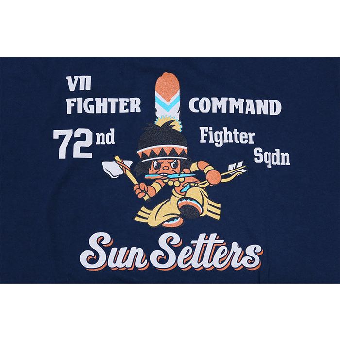 Buzz Rickson's バズリクソンズ Tシャツ 72nd FIGHTER SQ. ミリタリー BR79757 日本製 丸胴 メンズ 半袖 | BUZZ RICKSON'S | 03