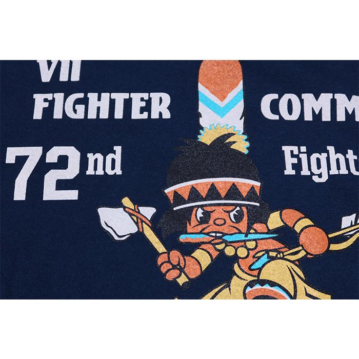 Buzz Rickson's バズリクソンズ Tシャツ 72nd FIGHTER SQ. ミリタリー BR79757 日本製 丸胴 メンズ 半袖 | BUZZ RICKSON'S | 04