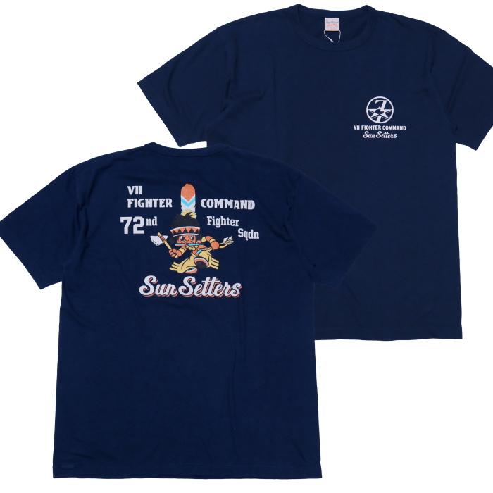 Buzz Rickson's バズリクソンズ Tシャツ 72nd FIGHTER SQ. ミリタリー BR79757 日本製 丸胴 メンズ 半袖 | BUZZ RICKSON'S | 05