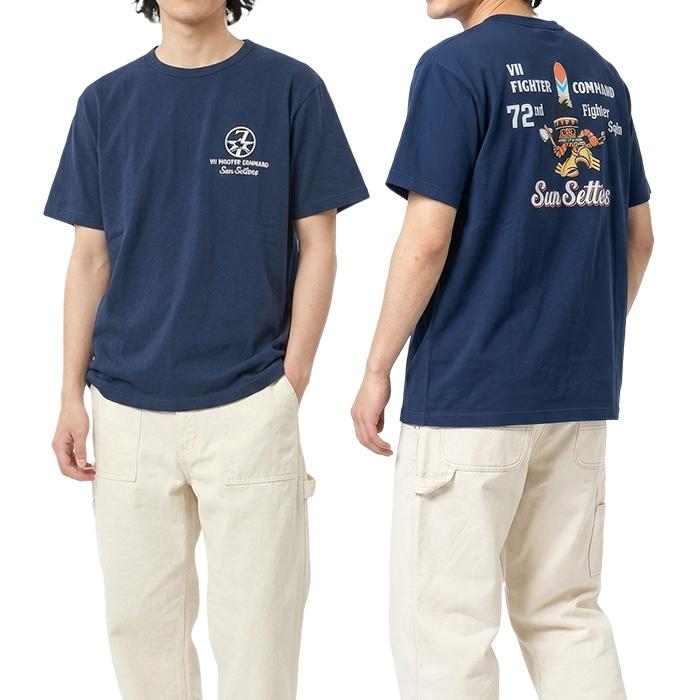 Buzz Rickson's バズリクソンズ Tシャツ 72nd FIGHTER SQ. ミリタリー BR79757 日本製 丸胴 メンズ 半袖 | BUZZ RICKSON'S | 06