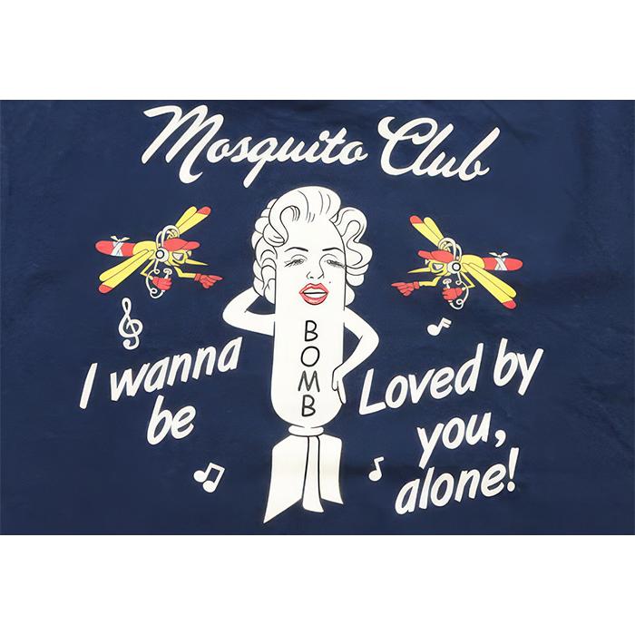 Buzz Rickson's バズリクソンズ Tシャツ MOSQUITO CLUB モスキートクラブ BR79758 POST EXCHANGE 日本製 丸胴 メンズ 半袖 | BUZZ RICKSON'S | 05
