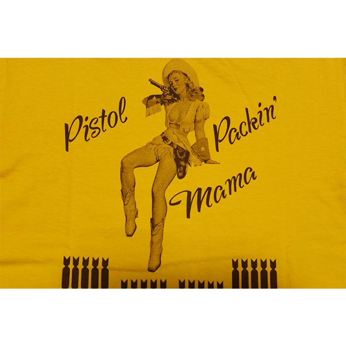 BUZZ RICKSON'S バズリクソンズ Tシャツ PISTOL PACK'N MAMA BR79780 アメリカ製 丸胴 メンズ 半袖 | BUZZ RICKSON'S | 06