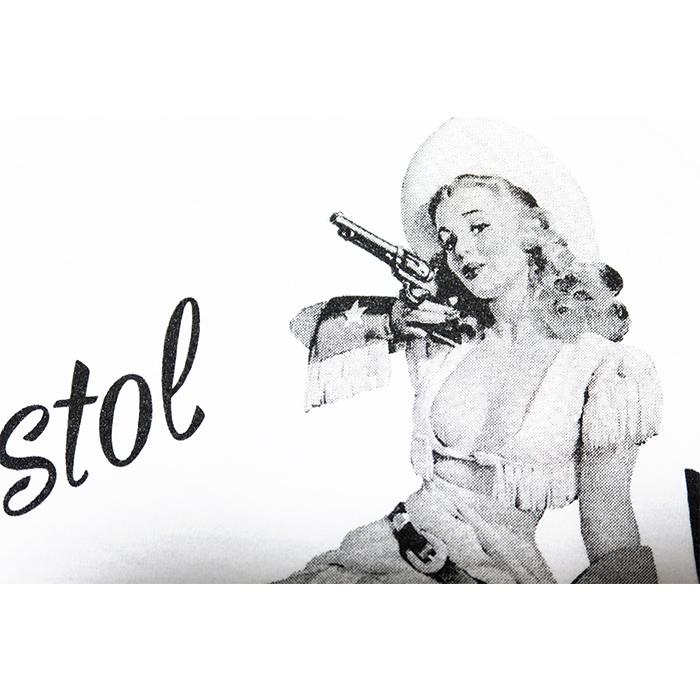 BUZZ RICKSON'S バズリクソンズ Tシャツ PISTOL PACK'N MAMA BR79780 アメリカ製 丸胴 メンズ 半袖 | BUZZ RICKSON'S | 07