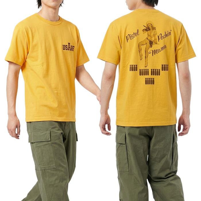 BUZZ RICKSON'S バズリクソンズ Tシャツ PISTOL PACK'N MAMA BR79780 アメリカ製 丸胴 メンズ 半袖 | BUZZ RICKSON'S | 10