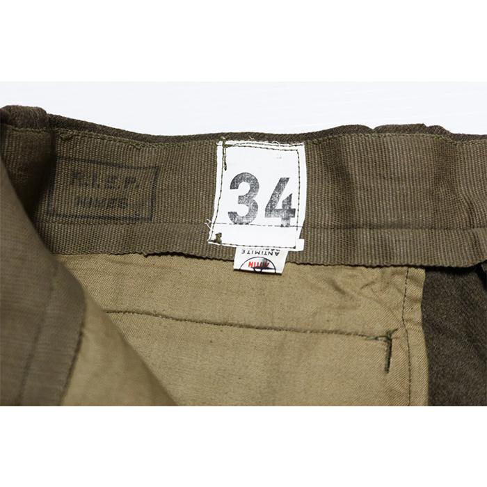VINTAGE デッドストック フランス軍 M-52 トラウザー ウール VINTAGE デッドストック フランス軍 M-52 トラウザー ウール