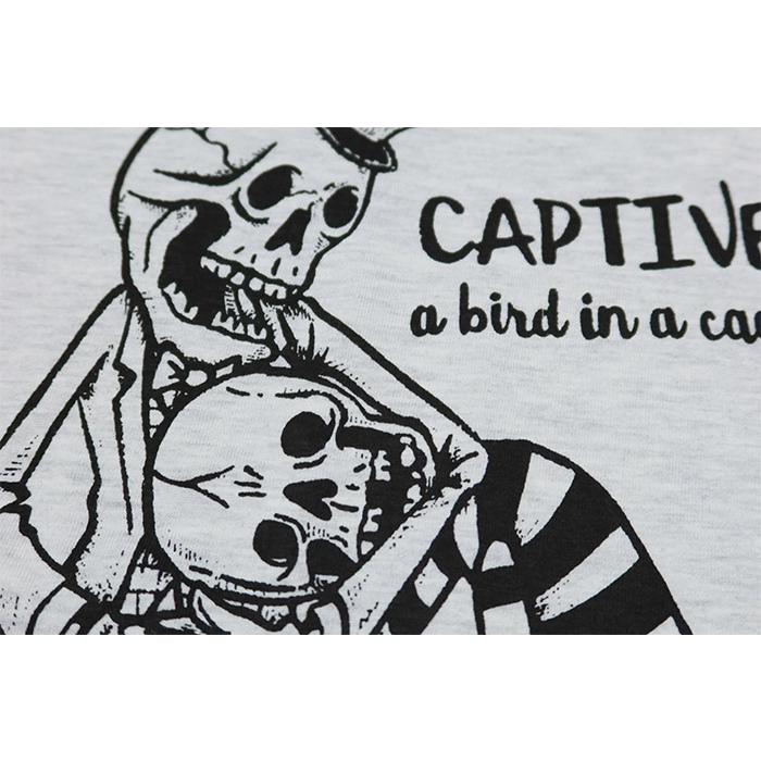 HEAD LOCK Tシャツ Lucky Rudy "CAPTIVE" メンズ 半袖 HLT-024 |  | 04