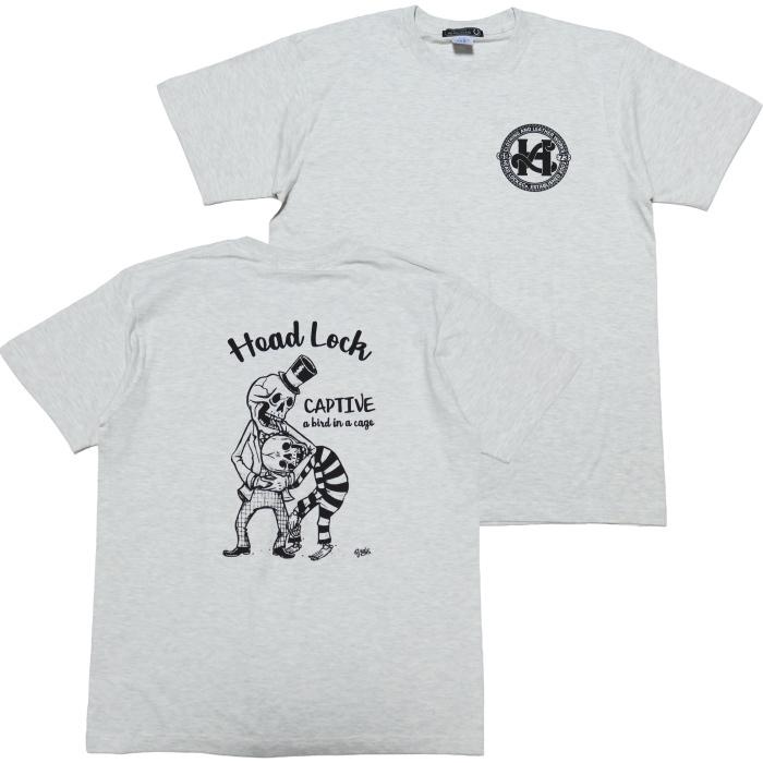 HEAD LOCK Tシャツ Lucky Rudy "CAPTIVE" メンズ 半袖 HLT-024 |  | 06