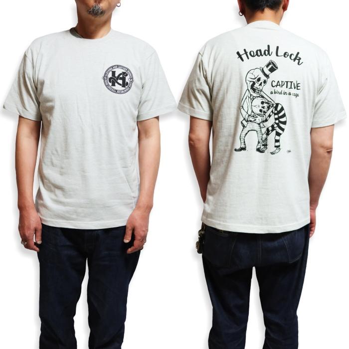 HEAD LOCK Tシャツ Lucky Rudy "CAPTIVE" メンズ 半袖 HLT-024 |  | 07