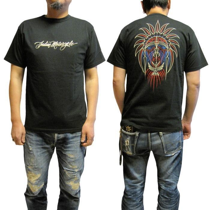 IndianMotorcycle インディアンモーターサイクル Tシャツ"INDIAN HEAD" インディアンヘッド 半袖 IM78741 | INDIAN MOTOCYCLE | 07
